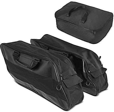 Innentaschen Set Kompatibel mit Harley CVO Ultra Classic 11-13 Seitenkoffer/Topcase
