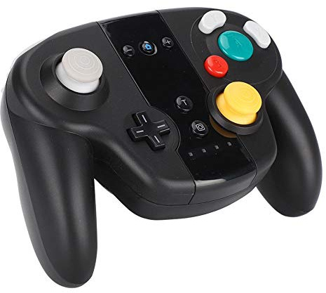 Bluetooth Controlador de Juego Inalámbrico para Switch Mando Inalámbrico Gamepad Joystick con Sensor de Movimiento NFC & Vibración Dual Controlador de Juegos para PC Windows 7/8/10(Negro)