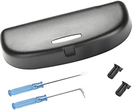RUIYA Sonnenbrillenhalter Auto Kompatibel mit BMW X1 X3 X5 X7 1er 3er 5er 7er 2010-2024, Brillenetui Auto Aufbewahrungsbox Organizer Auto Glasses Case Holder Sonnenbrille Brillenetui