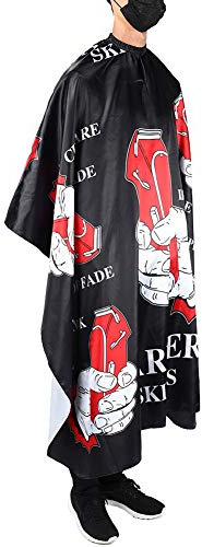 Mantella da barbiere, abito da parrucchiere autoregolante, abito da parrucchiere, abito da parrucchiere, panno per taglio di capelli per la casa del parrucchiere