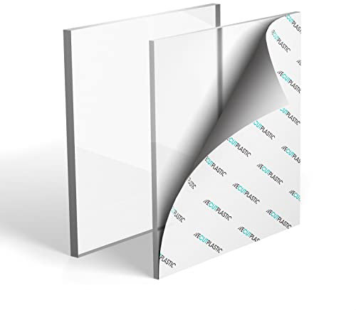 Clear Cast Acrylic Cut To Order | Lightweight, Maintainable & Weather Resistant Glass Substitute, (A3, 10mm Thick)