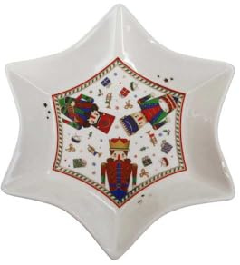 Bone China Sterne-Tablett
