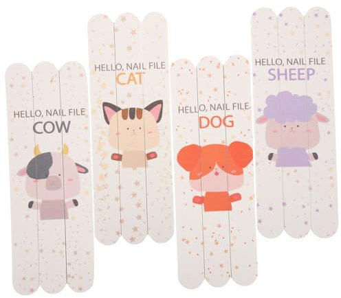 Healeved 12-teiliges Nagelfeilen-set Doppelseitiger Polierblock Maniküre-pediküre-werkzeugset Fingernagelfeile Für Acrylnägel