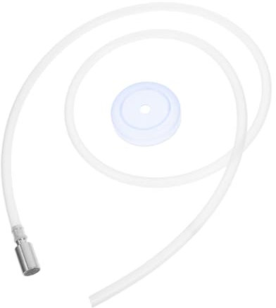 Gatuida Tubo De Silicona Flexible Para Dispensadores De Agua Con Lastre De Acero Inoxidable Manguera Adaptable Para Bombas y Garrafas Accesorio Versátil Para Dispensadores Domésticos