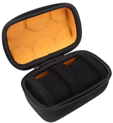 Avejjbaey Multifunktionell 2 spår klocka förvaringsbox hållare fodral reseorganiserare med mjukt foder för armband små föremål smycken klocka förvaring för smartklockor