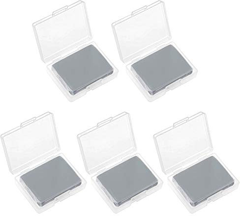 Geluode Lot de 5 Gommes Pétrissables, Gommes Modélable pour le Dessin Écriture Esquisse