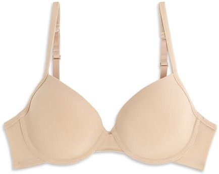 Cotonella, Reggiseno Manuela in Microfibra Stretch | Con coppe leggermente imbottite, preformate, Ferretto e spalline regolabili. Art. CD019