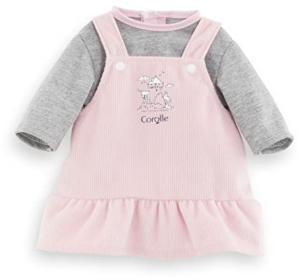 Kleid und Shirt, Loire, Puppenzubehör, Puppenkleidung, für alle 36cm Corolle Babypuppen, ab 2 Jahre