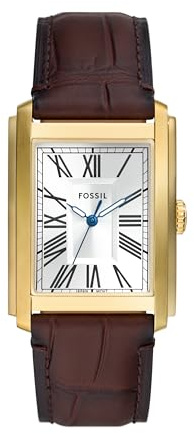 Fossil Carraway FS6011 Herrenuhr nur Zeit, Gurt