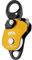 PETZL 1 P054AA00 PRO Traxion Umlenkrolle, Gelb/Schwarz, Diâmetro da polia: 38 mm