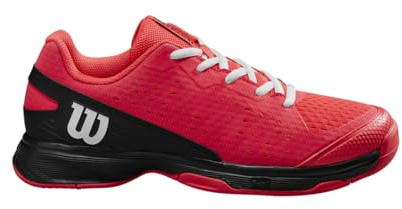 Wilson Rush Pro, Tennis Shoe, Diva Pink/Black/White, 38 EU