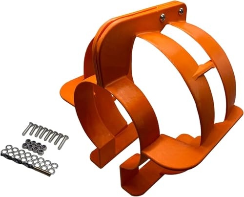 Außenbord Propeller Schutzgitter für die meisten 9,9-120 PS Bootsmotoren 9 11 13 14 Zoll (Orangee 25-35HP 11“)