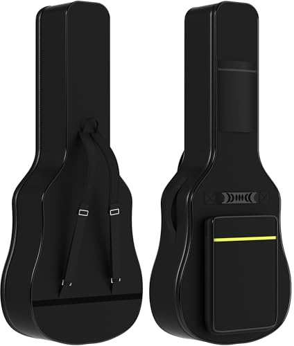 ZENO Guitar Case 41 | Universal Guitar Bag | Water Resistant Guitar Case | Thick Padded Guitar Bag for Ultimate Protection | Carry Bag for Guitar | Great for All Guitars (Black)