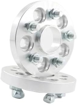 WUPEDI Abstandshalter 2 Stück Spurverbreiterungsadapter Aluminium PCD 5x114,3 bis 5x112 CB 60,1 bis 57,1 Dicke 20 mm Bolzen 12x1,5 Autofelgen Zubehör Nabenzentrierte Spurverbreiterungen Adapter für na