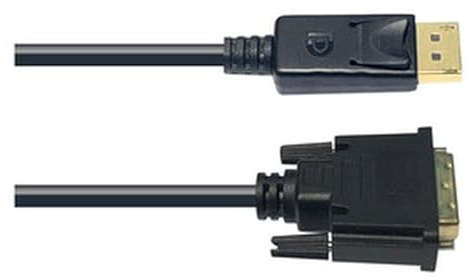 Blendend Adaptador Display Port macho a DVI macho, 1920x1200p, soporte de video, ideal para conectar dispositivos a pantallas externas.