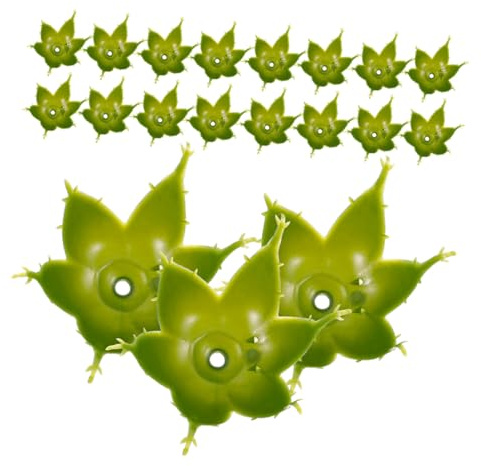Abaodam Socles pour Bouquet de Roses Artificielles 60 Pcs en Plastique Vert pour Composition DIY Décoration Mariage et Maison Support Stable pour Fleurs Décoratives