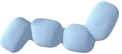 Apoyo corporal para dormir de lado para adultos | Almohadas largas con forma para un abrazo firme | Espuma viscoelástica suave y transpirable con inserto de funda de almohada con cremallera, grande y