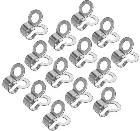 VICASKY Stainless Steel Double Ring Ball Chain Connector Clasps 100pcs Compact and Secure Design Silver for 3mm Chains Suitable for DIY Projects and Hanging Lighting Fixtures