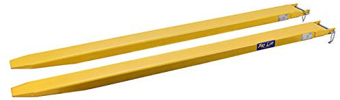 Pro-Lift-Werkzeuge Gabelstaplerzinken Verlängerung Länge 2400mm Breite 162mm Gabelstapler- Verlängerung Zinkenverlängerung Stapler Frontlader