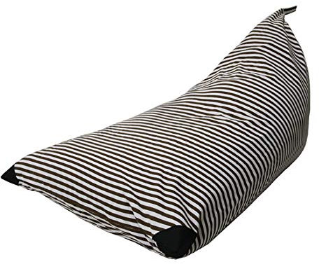 Sitzsack Für Spielzeug, Ungefüllter Sitzsack Stühle Für Kinder Mit Griff, Leinwand Streifen 127 * 90 * 76cm