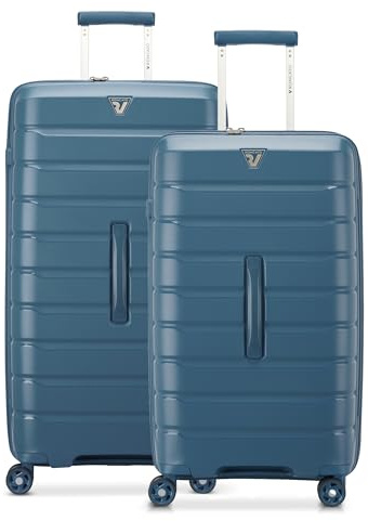 Roncato B-FLYING TRUNK SET VALIGIE (Baule Grande, Baule Medio) - Denim