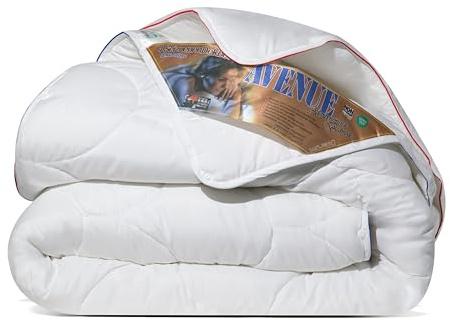 Avenue Bettdecke 200x220 Winterdecke 450gsm - 4 Jahreszeiten 2 teilig Bettdecken - Inklusive Ganzjahresdecke 200x220 300gsm & Sommerdecke 220x200 150gsm, Steppdecke für Winter/Sommer/Vierjahreszeiten