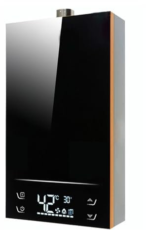 LYXXJRYBHD Chauffe Eau Electrique, Chauffe Eau Instantané, Chauffe-Eau à Gaz, Chauffe-Eau avec Affichage Numérique, Multi-Protection