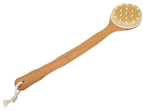 Fictory Badebürste mit langem Griff, Rückenschrubber, bequemer Griff, einfache Lagerung