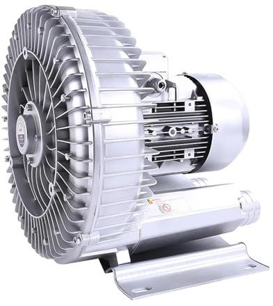 PpeiliL Ventilador Vortex de Alta presión de 1,1 kW for aireación de estanques de Peces y Uso Industrial. Soplador Duradero, sin Aceite y Multiusos.(AC220V)