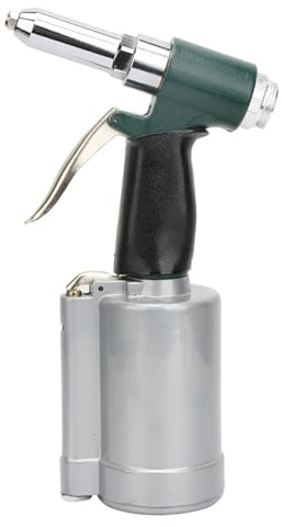 Naroote Pistola Remachadora Hidráulica Industrial, Juego de Remachadora Neumática Duradera para Ensamblaje de Alta Velocidad, Producción de Maquinaria Resistente