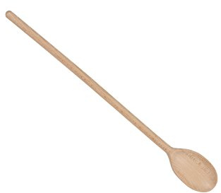 bütic grande de cuchara de madera de ovalado – unas, madera, 70 cm