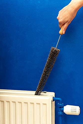 The Home Valet Company Natural Radiator brush slim flexible 70cm fits through radiator grills