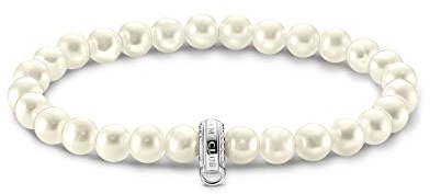 THOMAS SABO Charm-Perlenarmband silber 925 Sterlingsilber