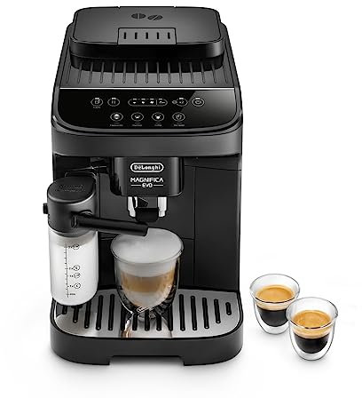 De'Longhi ECAM293.52.B MAGNIFICA Kaffeevollautomat Schwarz 1,8L 15 bar Milchdüse