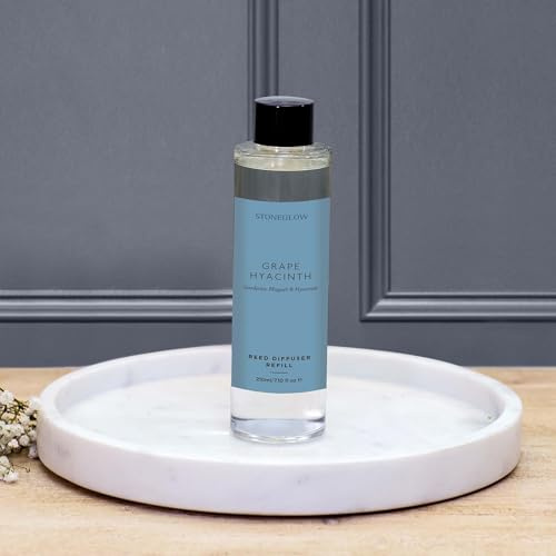 The Walled Garden – Traubenhyazinthe – Gardenia | Muguet | Hyazinthe – Duftstäbchen-Diffusor, Nachfüllpack, 210 ml