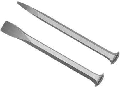 KESOTO Juego de Herramientas de Esculpir en Piedra: Cinceles de Alta Resistencia para Trabajos de Construcción, 250 mm, Individual