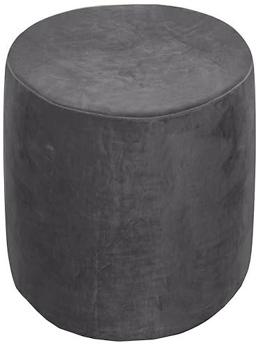 Hockerbezug Quadratisch 35x35/40x40/60x60 Fußhocker Bezug Ottomane Rund Schonbezug Stretch Husse für Fußhocker Ottomanischer Hocker-Bezug Überzug Hocker Protector Waschbar(#15,Diameter:55cm)