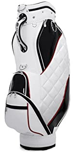 Golfbag, och slitstark golfbag, bekväm tillgänglig, for män(White)