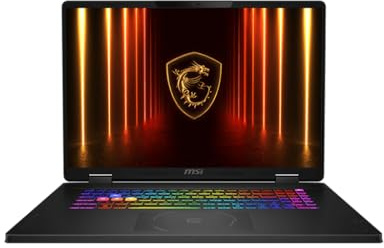 msi Crosshair 18 Gaming Laptop, 2025, 18 2560x1600 240Hz, Intel 24-Core Ultra 9 275HX, NVIDIA GeForce RTX 5070, 64GB DDR5, 2TB SSD, Win11 Home, RGB Backlit KB, Wi-Fi 6E, BT 5.3,720p Camera, Black