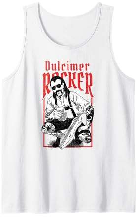 Dulcimer-Musiker Dulcimer-Rocker Hammered Dulcimer Hackbrett Tank Top