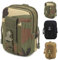 ZhaoCo Taktische Hüfttaschen, Nylon Militär Kompakt MOLLE EDC Tasche Gürteltasche Beutel Taille Taschen für Gadget-Dienstprogramm Handy Camping Wandern und Reisen - Tarnung