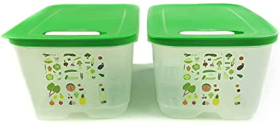 TUPPERWARE Kühlschrank KlimaOase hoch PrimaKlima Klimakönig 4,4 L grün (2) 29981