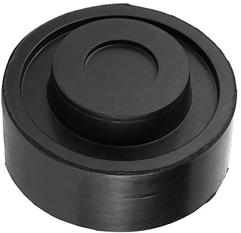 Wagenheber Gummiauflage, Fydun Universal 4 Tonnen Zylinderform Car Jack Support Gummipad Block Gummi Auflage Jack Pads Auto Reparatur Werkzeug (Schwarz)