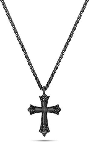 Police Halskette Kreuz PEJGN2112822