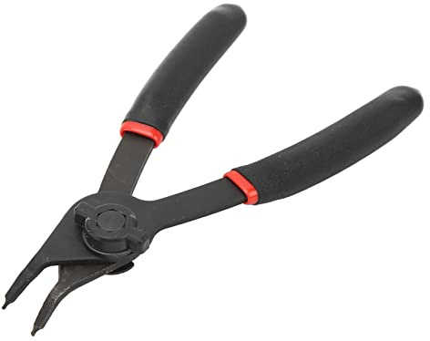 Alicates para Anillos de Seguridad, Alicates para Clips en C, Agarre Cómodo, Construcción de Acero Resistente, 6 Pulgadas para Reparación de Automóviles (45)