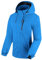 BATHRINS Regenjacke Damen Wasserdicht Atmungsaktiv Wanderjacke Windbreaker Damen Leicht Outdoor Jacke Mesh Gefüttert Fahrrad Jacke mit Kapuze（Blau,M）