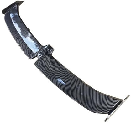 Auto Heckflügel-Spoilerflügel Für GT Limousinen Universal Hinten Stamm Spoiler Flügel Körper Kit Punch Kostenlose Installation Zubehör Auto Spoiler Flügel(Carbon Fiber Pattern)