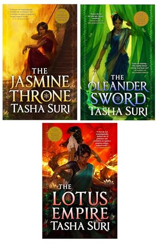 The Burning Kingdoms Series 3 Books Set – The Jasmine Throne, The Oleander Sword, and The Lotus Empire
