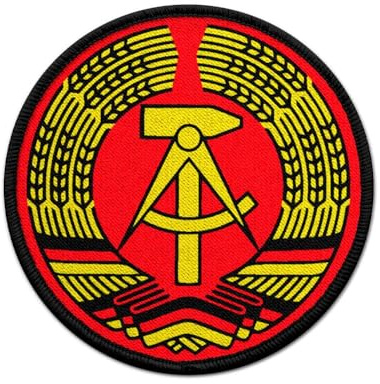 Patch DDR wappen Deutschen Demokratischen Republik Hammer Zirkel #45216
