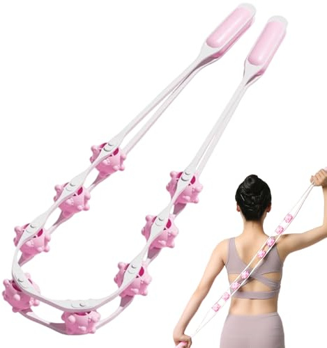 Appareil de massage du dos | Réducteur de graisse portable manuel pour le dos et les parties du corps | Appareil de fitness pour sculpter le corps des jambes, du ventre, de la taille, des épaules, du